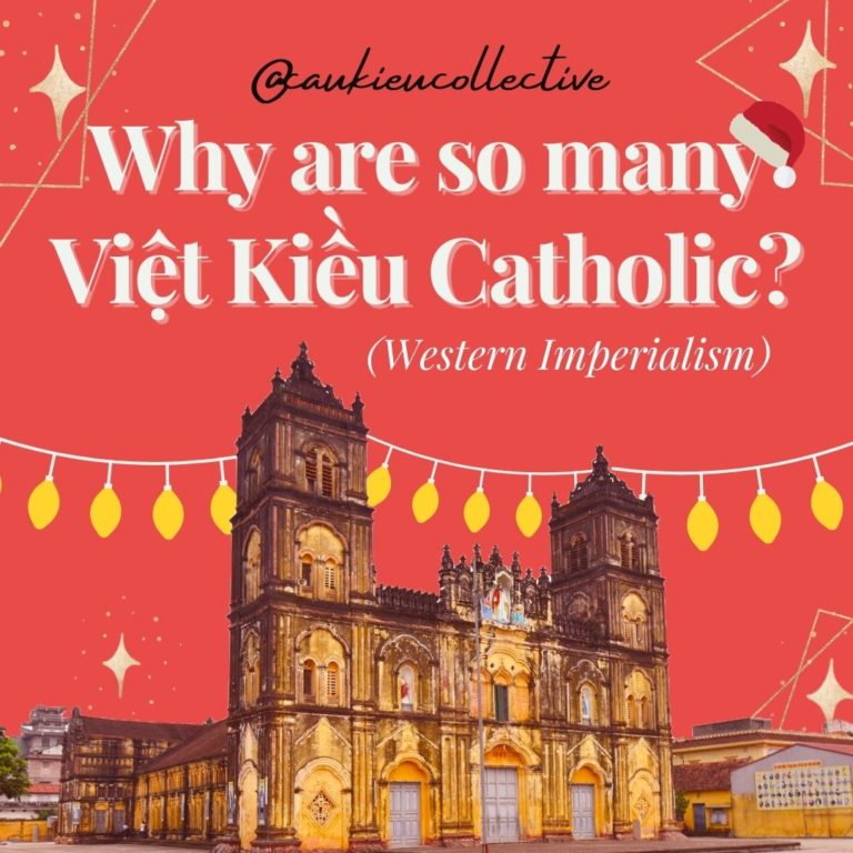 Why are so many Việt Kiều (Western Imperialism)Catholic?